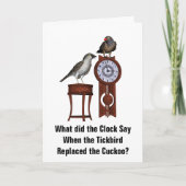 Tickbird-Humor Kaart (Voorkant)