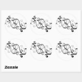  ticker ronde sticker (Vel)
