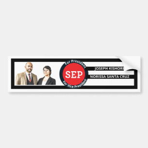 Ticket 2020 van de Socialistische Partij Bumpersticker