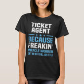 Ticket Agent T-shirt (Voorkant)