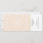 Ticket Boarding Pass Trouwbestemming Barbados Kaart (Achterkant)