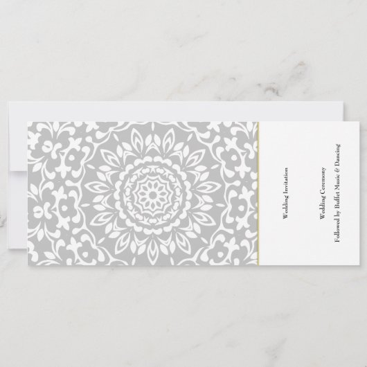 Ticket Boarding Pass Trouwbestemming Barbados Kaart (Achterkant)