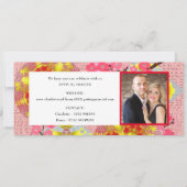 Ticket Boarding Pass Trouwbestemming China Kaart (Achterkant)