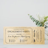 Ticket Couples van de Partij van de overeenkomst R Kaart (Staand voorkant)