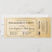 Ticket Couples van de Partij van de overeenkomst R Kaart (Voorkant)