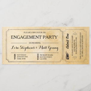 Ticket Couples van de Partij van de overeenkomst R Kaart