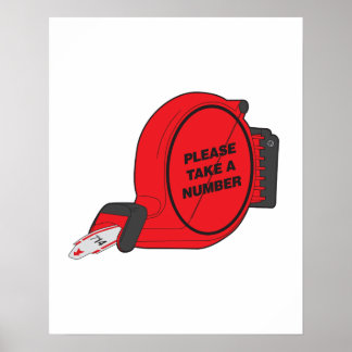 Ticket Dispenser Poster