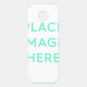 Ticket Doorhanger, Standaard Semi Gloss Deurhanger