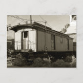 Ticket en Briefkaart treinwagons (Voorkant)