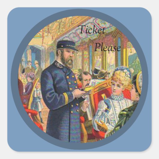 Ticket Gelieve Stickers te trainen (Voorkant)