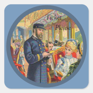 Ticket Gelieve Stickers te trainen