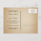 Ticket II — Sla de datumstempel op Aankondigingskaart (Achterkant)