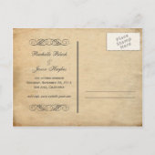  Ticket II — Sla de datumstempel op Aankondigingskaart (Achterkant)