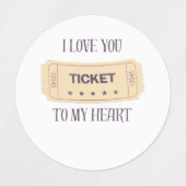 Ticket Labels (Design 2)