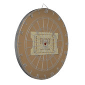 Ticket Metal Cage Dartboard Dartbord (Voorkant Links)