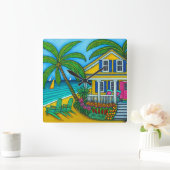 Ticket naar Paradijs Wandklok (Huis)