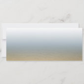 Ticket naar Paradise Bruiloft Bestemming Uitnodigi Kaart (Achterkant)