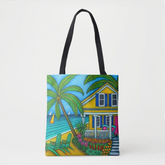 Ticket naar Paradise Canvas tas (Voorkant)