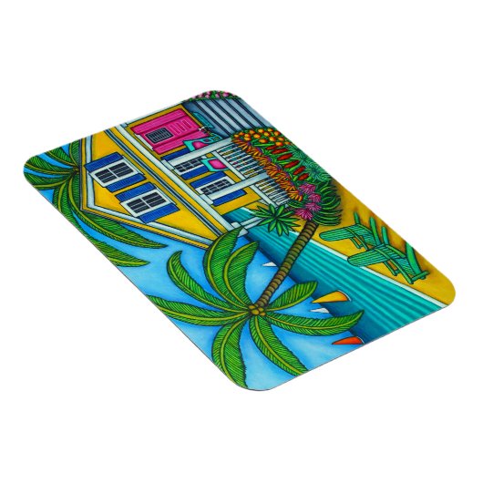 Ticket naar Paradise Flexible Magnet Magneet (Rechterzijde)