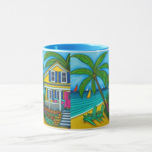 Ticket naar Paradise Mok (Midden)