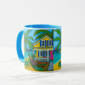 Ticket naar Paradise Mok (Voorkant links)