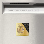 Ticket om je dromen te leven magneet (Insitu (Vaatwasser))