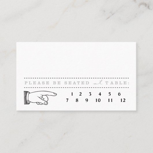  ticket - Punch Out Escort Kaart (Voorkant)