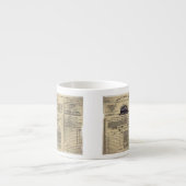 Ticket RMS Titanic 1912 Espresso Kop (Voorkant)