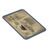 Ticket RMS Titanic 1912 Magneet (Rechterzijde)