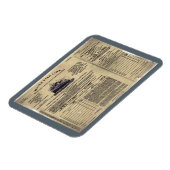 Ticket RMS Titanic 1912 Magneet (Linkerzijde)