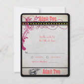 Ticket RSVP Kaart (Achterkant)