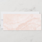 Ticket Style bruiloft Uitnodiging met Rsvp QR code (Achterkant)