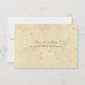  Ticket Tab-reactiekaart RSVP Kaartje (Achterkant)