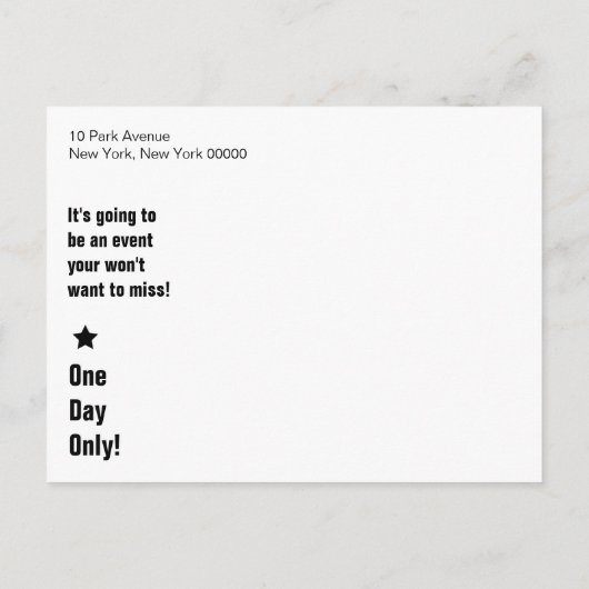 Ticket to Fun Wedding Save the Date Oranje Aankondigingskaart (Achterkant)