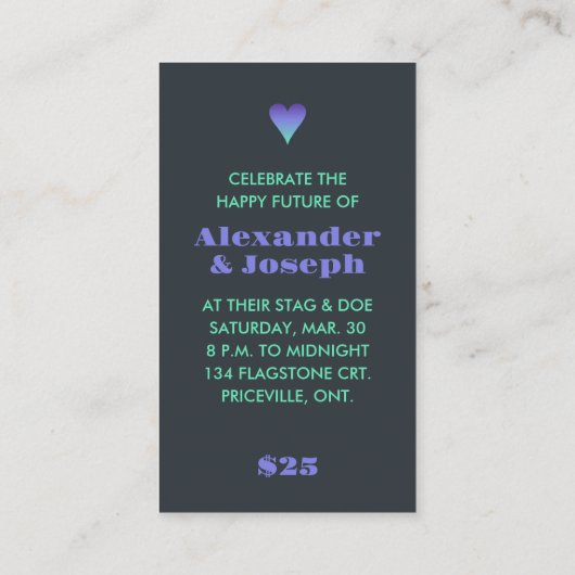 Ticket to Love (Achterkant)