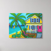 Ticket to Paradise Canvas Afdrukken van Lisa Loren (Voorkant)