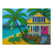 Ticket to Paradise Print van Lisa Lorenz Perfect Poster (Voorkant)