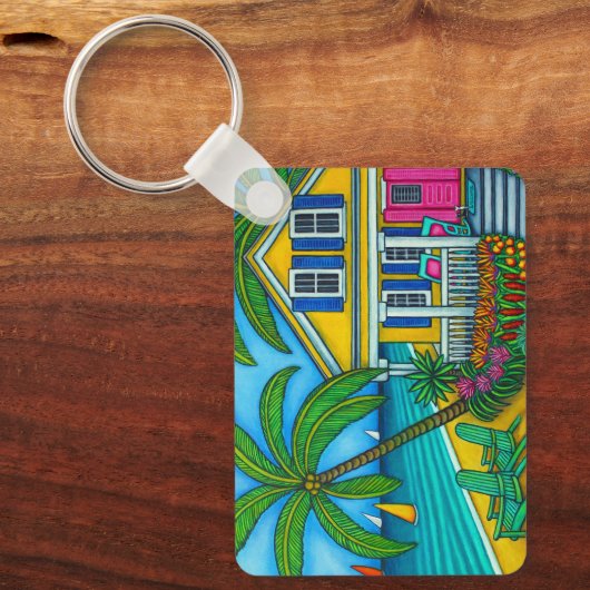 Ticket to Paradise Sleutelhanger van Lisa Lorenz (Voorkant)