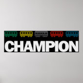 Ticket to Ride Champion Poster (Voorkant)
