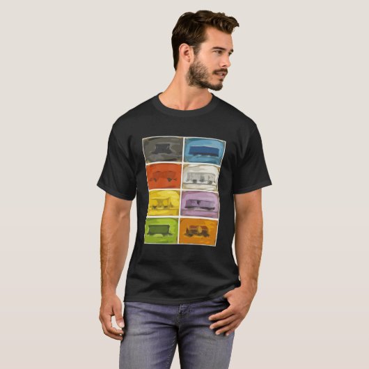 Ticket to Ride The Trains Classic T-shirt (Voorkant volledig)