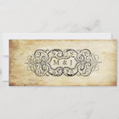 Ticket-uitnodiging van de Engagement Party Kaart (Achterkant)