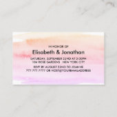 Ticket van de Partij van de Overeenkomst van de In (Achterkant)