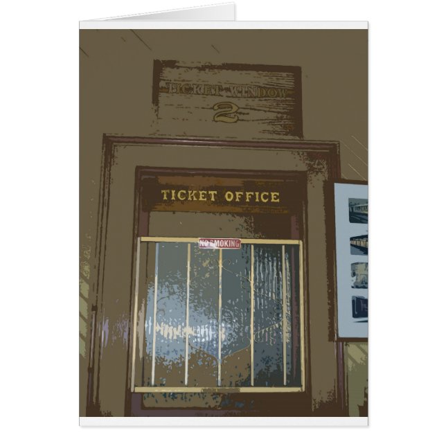 Ticket-venster Treinstation (Voorkant)