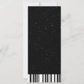 Ticket Verjaardagsuitnodiging | Glow In The Dark Kaart (Achterkant)