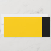 Ticket voor Afstuderen-toelating Uitnodigen Kaart (Achterkant)