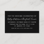 Ticket voor Black & White Diamond Evening Event (Achterkant)