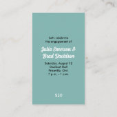 Ticket voor feesttijd (Achterkant)