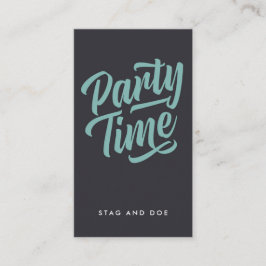 Ticket voor feesttijd