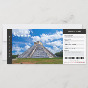 Ticket voor instapkaarten in Mexico