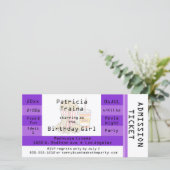 Ticket voor toelating van Paarse filmzondagen uitn (Staand voorkant)